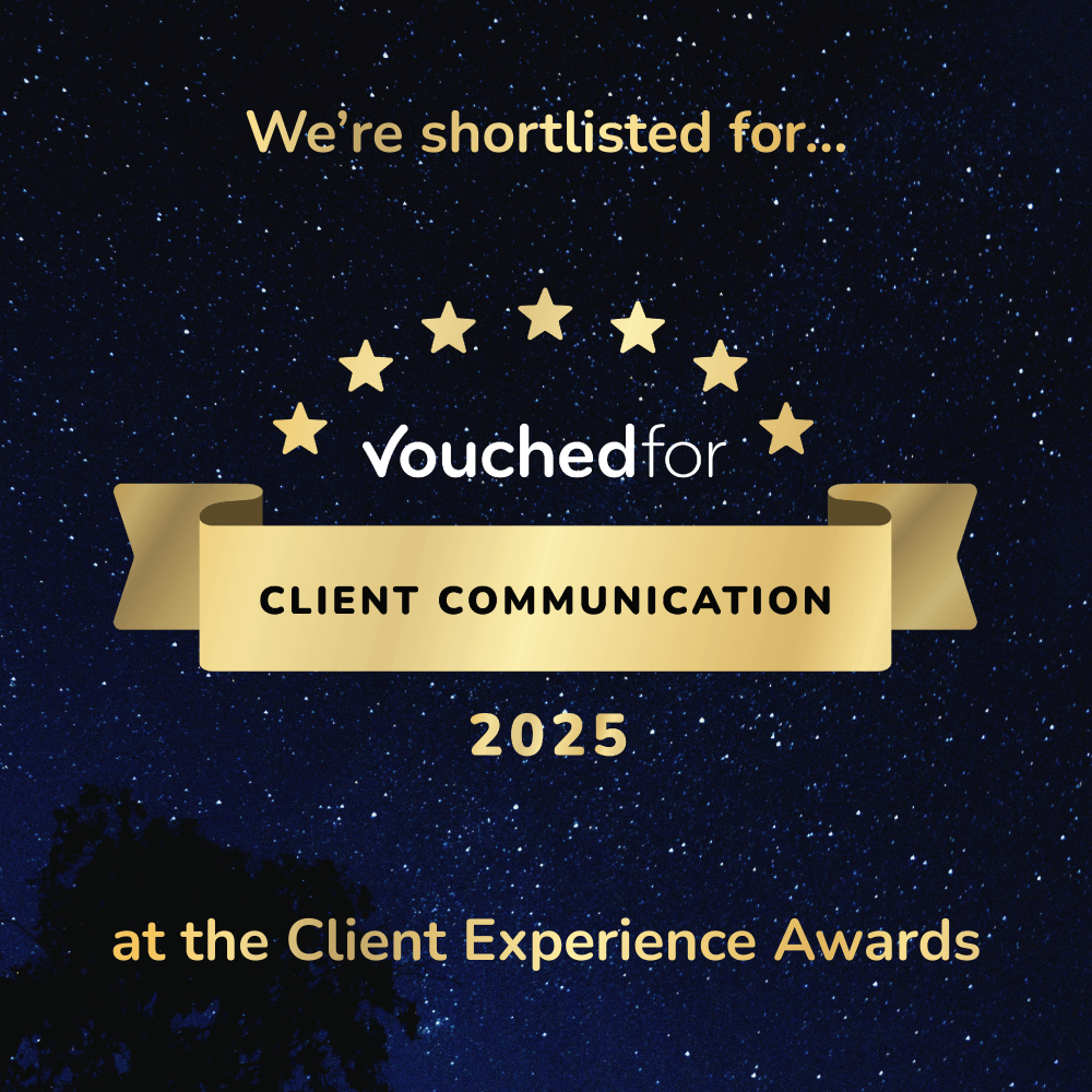 VouchedFor Client Experience Awards - Client Communications 2025