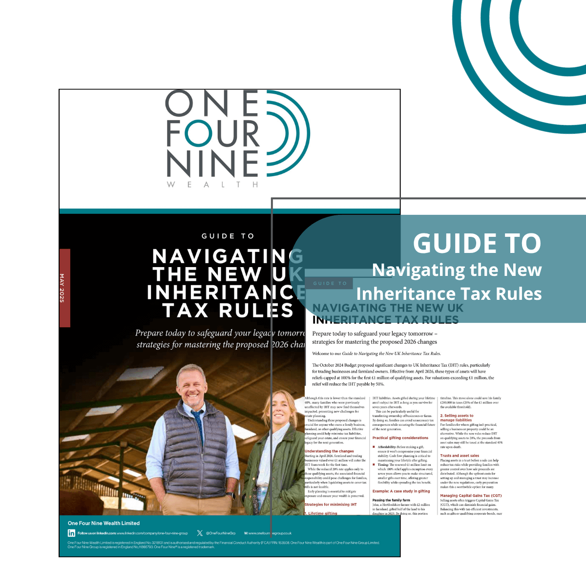 One Four Nine Wealth Guide to Navigating the New Inheritance Tax Rules