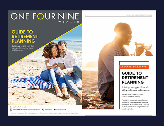 Decade by decade -guide to retirement planning