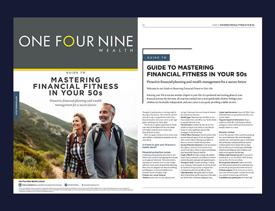 Guide to financial fitness in your 50s