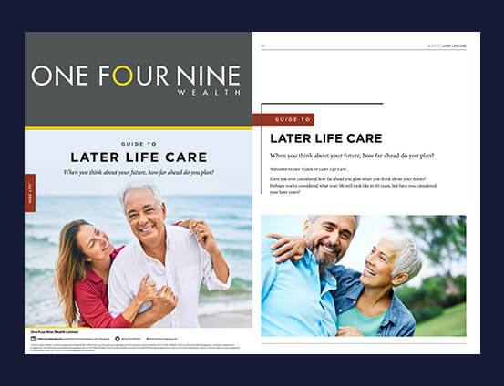 Guide to later life care