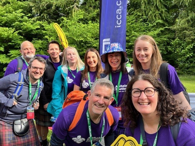 Russell Gibson Team - Aberdeen Kiltwalk Mighty Stride